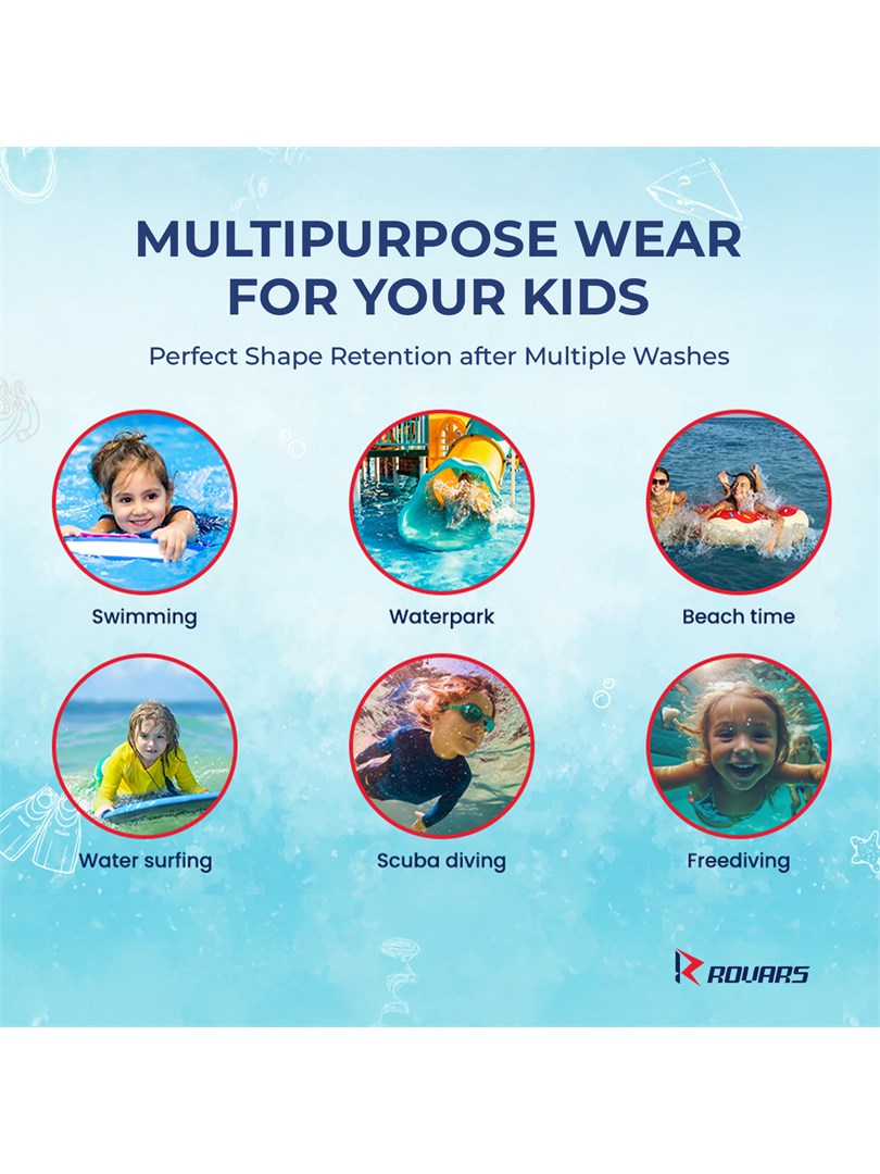 Racerback Swimdress with Boyleg Swimming Costume for Girls