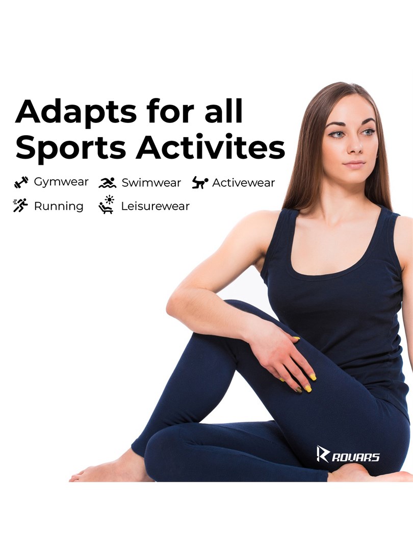 Female Swimwear Solid Swim Capri