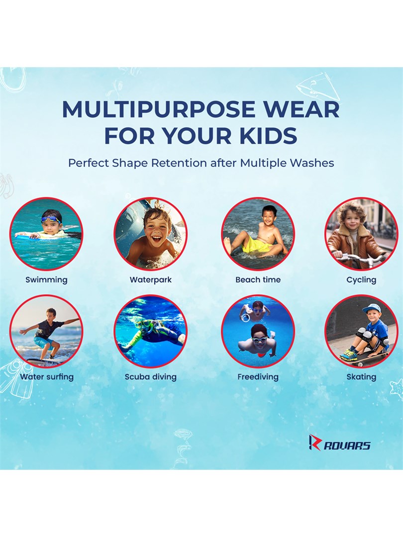 Rovars Poly - Spandex Unisex Swim and Skating Wear