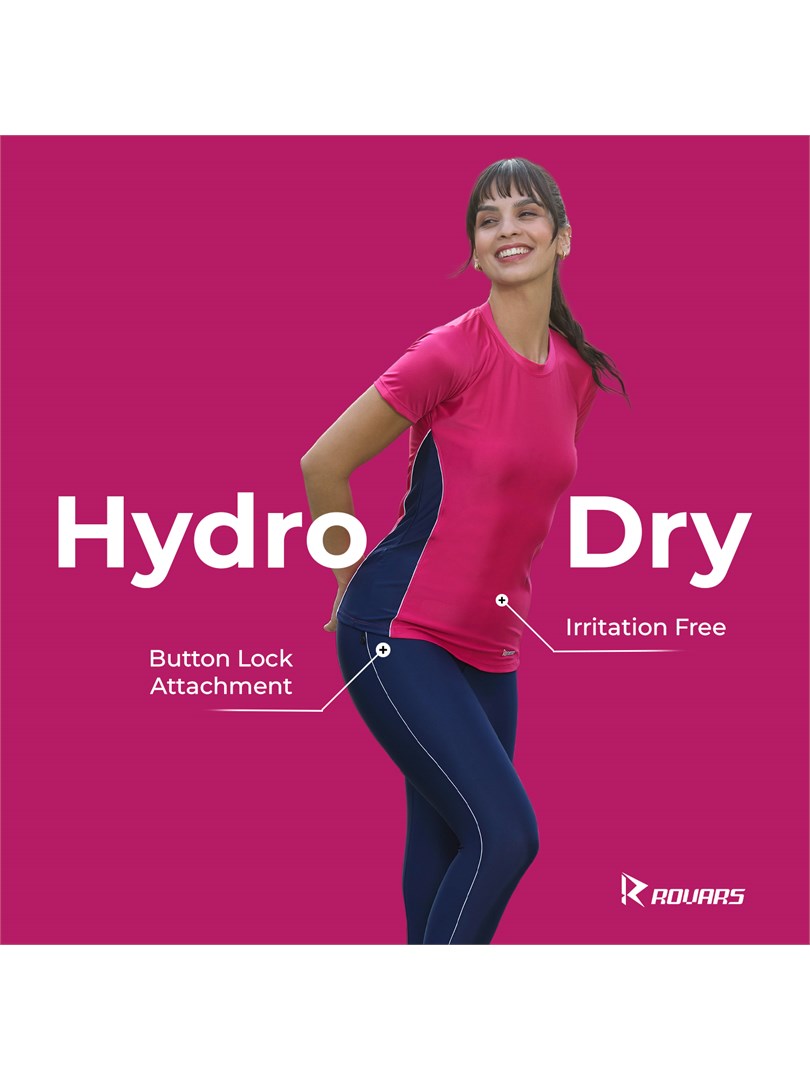 Women Lycra 2 Piece Swimming Costume (Without Pads)